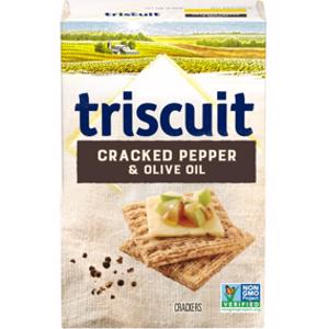 Triscuit Cracked Pepper & Olive Oil Crackers