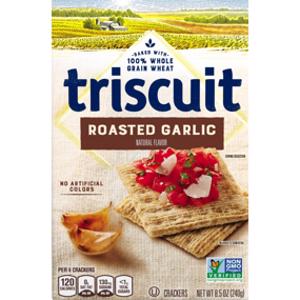 Triscuit Roasted Garlic Crackers