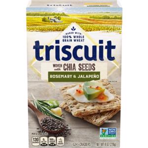 Triscuit Rosemary & Jalapeno Chia Seed Crackers