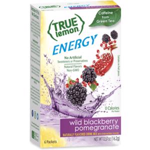 True Lemon Energy Wild Blackberry Pomegranate