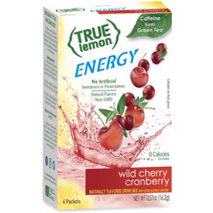 True Lemon Energy Wild Cherry Cranberry