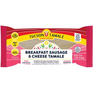 Tucson Tamale Breakfast Sausage & Cheese Tamales