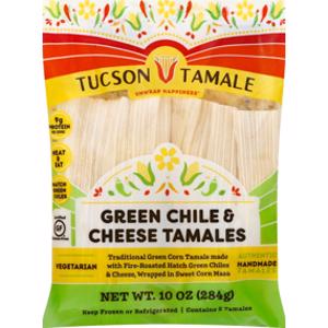 Tucson Tamale Green Chile & Cheese Tamales