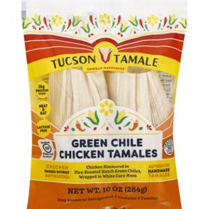 Tucson Tamale Green Chile Chicken Tamales