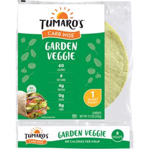 Tumaro's Garden Vegetable Carb Wise Wraps