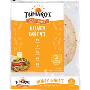 Tumaro's Honey Wheat Carb Wise Wraps