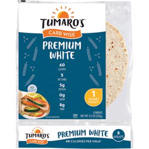 Tumaro's Premium White Carb Wise Wraps