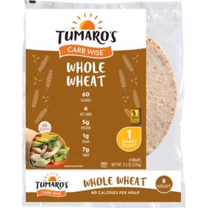 Tumaro's Whole Wheat Carb Wise Wraps