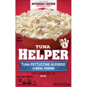 Tuna Helper Tuna Fettuccine Alfredo Pasta