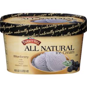 Turkey Hill All Natural Blueberry Ice Cream