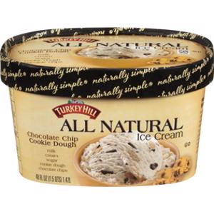 Turkey Hill All Natural Chocolate Chip Cookie Dough Ice Cream