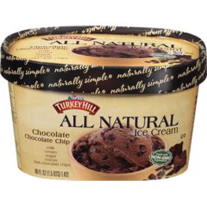Turkey Hill All Natural Chocolate Chip Ice Cream