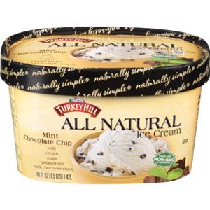 Turkey Hill All Natural Mint Chocolate Chip Ice Cream