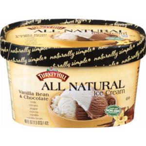 Turkey Hill All Natural Vanilla Bean & Chocolate Ice Cream