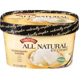 Turkey Hill All Natural Vanilla Ice Cream