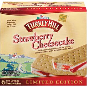 Turkey Hill Strawberry Cheesecake Ice Cream Sandwich