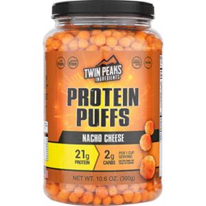 Twin Peaks Ingredients Nacho Cheese Protein Puffs