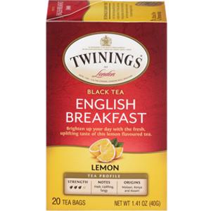 Twinings English Breakfast Lemon Black Tea