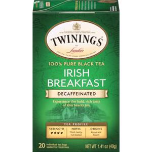 Twinings Irish Breakfast Decaf Black Tea