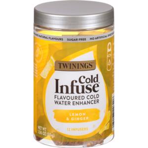 Twinings Lemon & Ginger Cold Infuse Water Enhancer