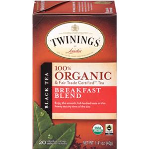 Twinings Organic Breakfast Blend Black Tea