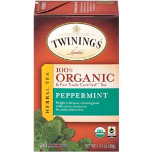 Twinings Organic Peppermint Herbal Tea
