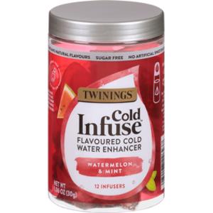 Twinings Watermelon & Mint Cold Infuse Water Enhancer