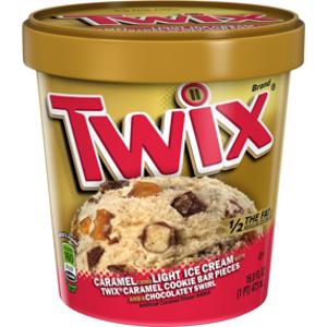 Twix Caramel Light Ice Cream