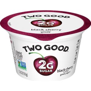 Two Good Black Cherry Greek Yogurt