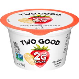 Two Good Strawberry Banana Greek Yogurt