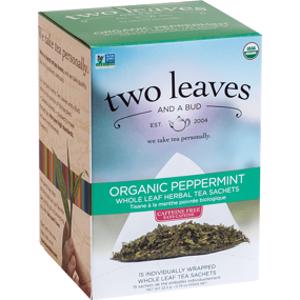 Two Leaves & a Bud Organic Peppermint Tea