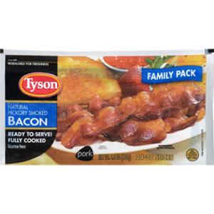 Tyson Cooked Hickory Smoked Bacon