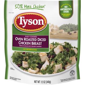 Tyson Oven Roasted Diced Chicken Breast