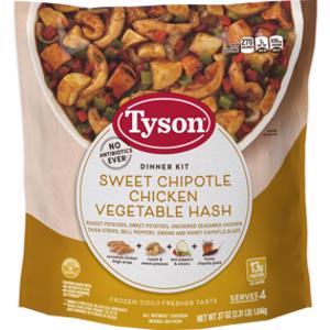 Tyson Sweet Chipotle Chicken Vegetable Hash Kit