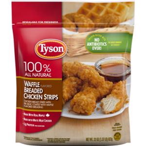 Tyson Waffle Breaded Chicken Strips