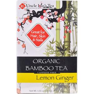 Uncle Lee's Organic Lemon Ginger Bamboo Tea