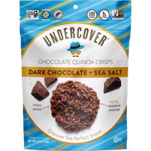 Undercover Dark Chocolate + Sea Salt Quinoa Crisps