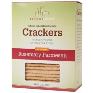 Urban Oven Rosemary Parmesan Crackers