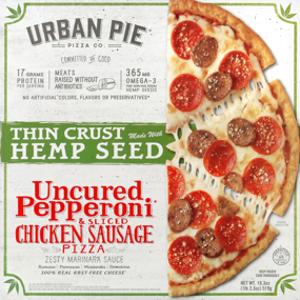 Urban Pie Pepperoni & Chicken Sausage Hemp Seed Pizza