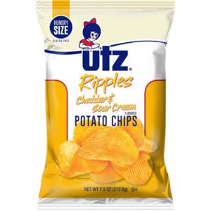 Utz Ripples Cheddar & Sour Cream Potato Chips