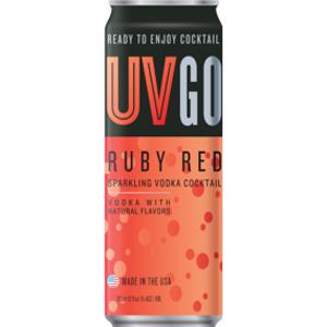 UV Go Ruby Red Sparkling Vodka