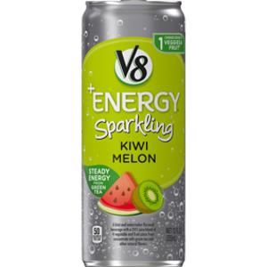 V8 +Energy Sparkling Kiwi Melon