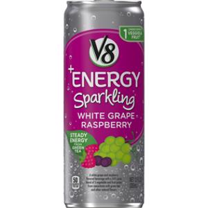 V8 +Energy Sparkling White Grape Raspberry