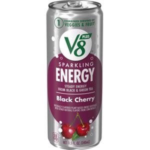 V8 Sparkling Energy Black Cherry