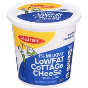 Valu Time Lowfat Cottage Cheese