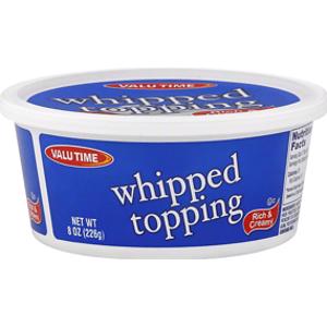 Valu Time Whipped Topping