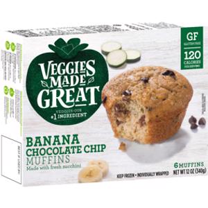 Veggies Made Great Banana Chocolate Chip Muffins