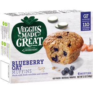 Veggies Made Great Blueberry Oat Muffins