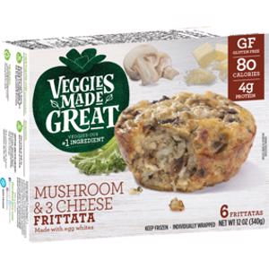 Veggies Made Great Mushroom & 3 Cheese Frittata