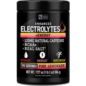 Vela Nutrition Pink Lemonade Enhanced Electrolytes